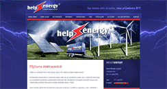 Desktop Screenshot of helpenergy.cz